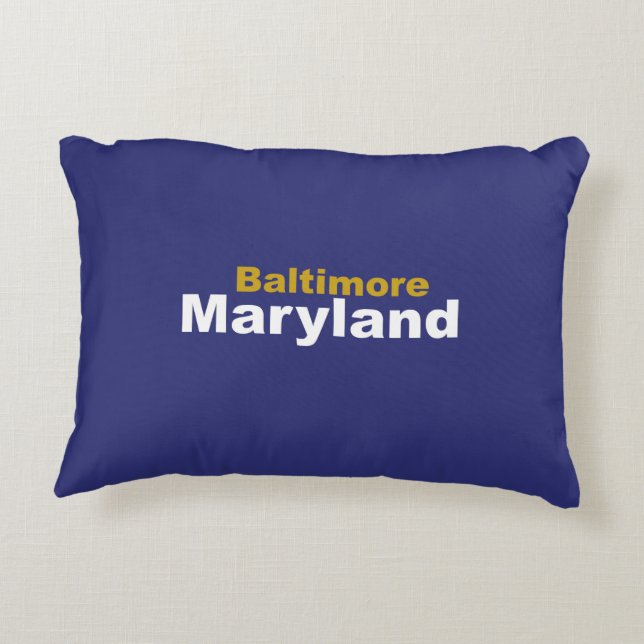 Baltimore, Coussin du Maryland (Dos)