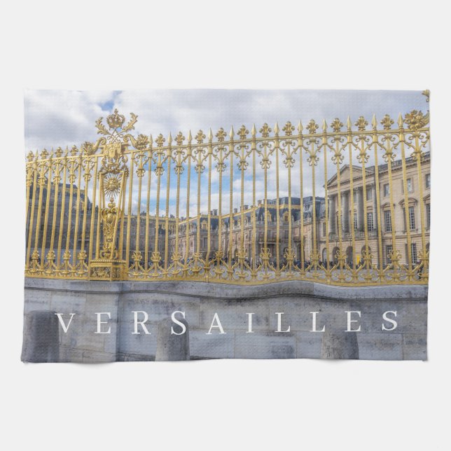 Balustrades du château de Versailles vue serviette (Horizontal)