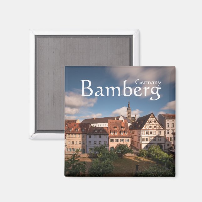 Bamberg Allemagne Aimant (Recto/Verso)
