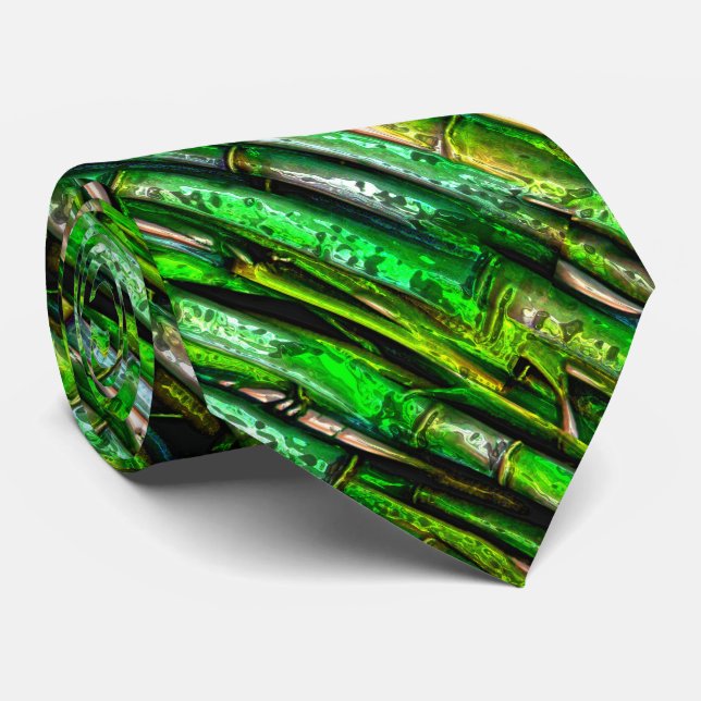 Bamboo Chrome 1 Cravate (Roulé)