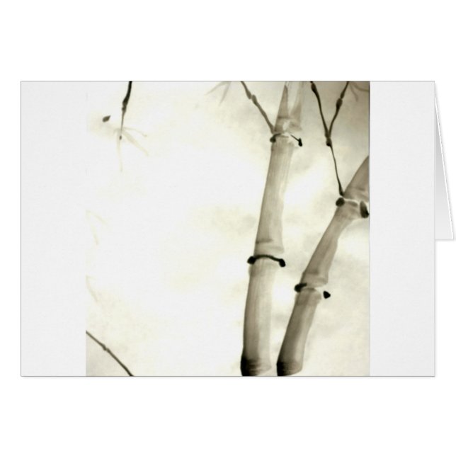 Bambou et feuille (Devant horizontal)