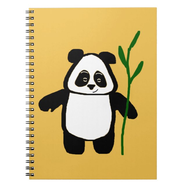 Bambou le carnet de jaune de panda (Devant)