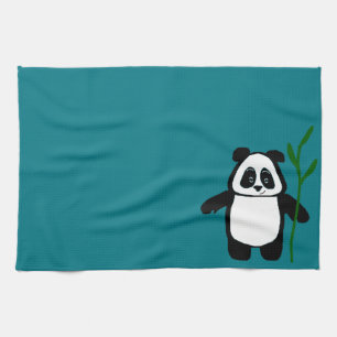 Bambou les serviettes de cuisine de panda (3 PCs)