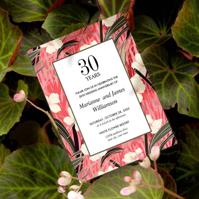 Bambou oriental Fleur japonaise 30ème anniversaire (Créateur téléchargé)