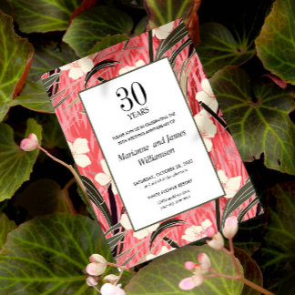 Bambou oriental Fleur japonaise 30ème anniversaire