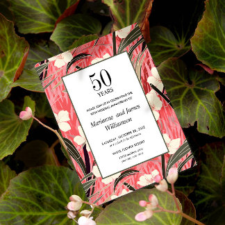 Bambou oriental Fleur japonaise 50ème anniversaire