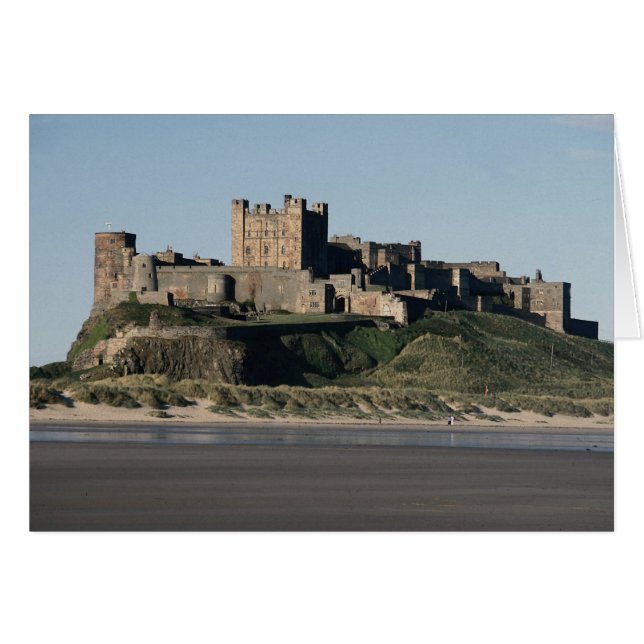 Bamburgh Castle, Northumberland, Angleterre, Royau (Devant horizontal)