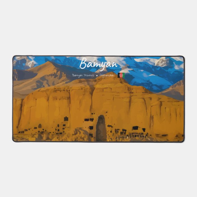 Bamyan, Afghanistan - Vallée des falaises de Boudd (Recto)