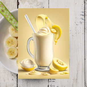 Banana Milkshake, carte postale de poste