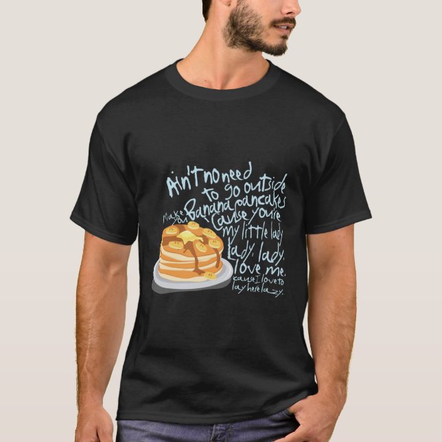 Banana Pancakes Classic T-shirt (Devant)