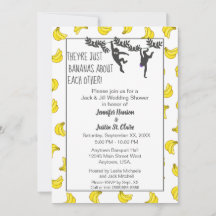 Bananas About You Jack et Jill Wedding shower
