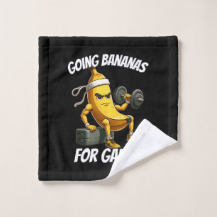 banane en train de faire de l'exercice
