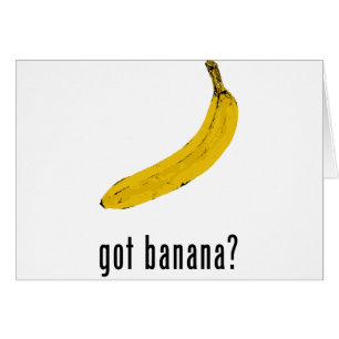 Banane obtenue ?