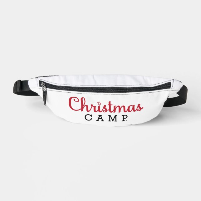 Banane Pack Fanny du camp de Noël | Sacs de Noël (Recto)
