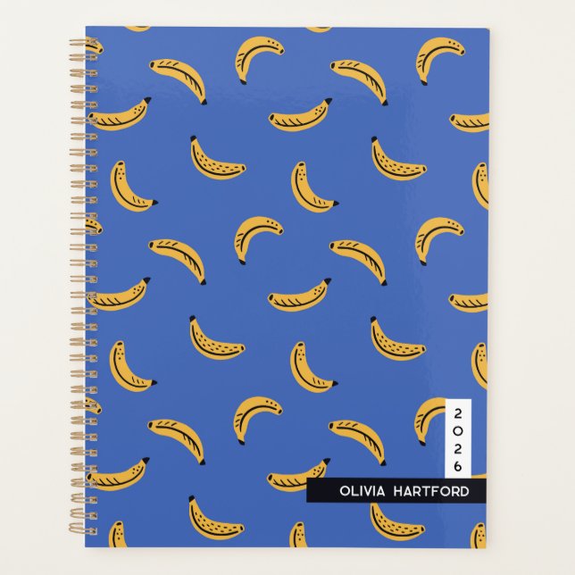 Bananes graphiques - nom personnalisé de fruit tro (Devant)