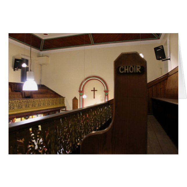 banc chorale (Devant horizontal)