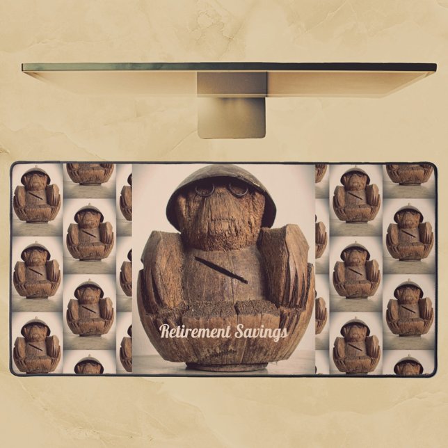 Banc de singe de coco sculpté rétro Kitschy (Créateur téléchargé)