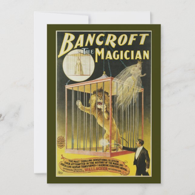 Bancroft the Magician c 1897 (Devant)