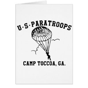 Band of Brothers Currahee US Parachutiste Toccoa