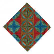 Abstrait moderne Aztec Sud-Ouest Aztec Turquoise R