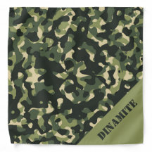 Army Camouflage Dog