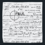 Bandana Cadeaux de physique personnalisés pour les physici<br><div class="desc">Vous ne savez pas ce qu'il faut obtenir pour le fan de physique de votre vie? C'est une excellente idée avec un design cool de diagrammes et de formules physiques soignées avec un espace pour votre personnalisation. Ajoutez le nom/initiales/monogrammes ou supprimez-le si vous le souhaitez ou cliquez sur le bouton...</div>