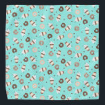 Bandana Café Frappuccino Motif de beignets<br><div class="desc">Café Frappuccino Motif de beignets</div>