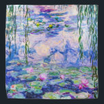 Bandana Claude Monet - Nymphéas / Nymphéas 1919<br><div class="desc">Nymphéas (W.1852) - Claude Monet,  Huile sur toile,  1916-1919</div>