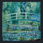 Bandana Claude Monet - Pont D'Eau Et Pont Japonais<br><div class="desc">Claude Monet - Pont D'Eau Et Pont Japonais (1899)</div>