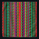 Bandana Couleur vive Fou coloré Abstrait Motif<br><div class="desc">2024</div>