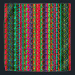 Bandana Couleur vive Fou coloré Abstrait Motif<br><div class="desc">2024</div>