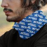 Bandana Créer votre propre nom Personnalisé<br><div class="desc">Créez Votre Propre Nom Bandana Personnalisée. Ajoutez facilement un nom dans le modèle et faites un élégant bandana pour vous-même ou un cadeau d'anniversaire ou de Noël pour votre famille ou vos amis.</div>