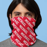 Bandana Créer votre propre nom Personnalisé<br><div class="desc">Créez Votre Propre Nom Bandana Personnalisée. Ajoutez facilement un nom dans le modèle et faites un élégant bandana pour vous-même ou un cadeau d'anniversaire ou de Noël pour votre famille ou vos amis.</div>