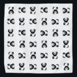 Bandana Cute Panda<br><div class="desc">Cute Panda Motif</div>