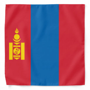 Bandana Drapeau de Mongolie patriotique