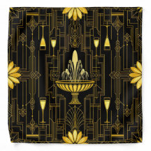 Gatsby noir or élégant