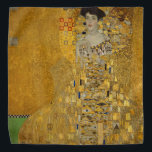 Bandana Gustav Klimt - Adele Bloch-Bauer I<br><div class="desc">Adele Bloch-Bauer I par Gustav Klimt. Belle peinture d'une belle femme avec un beau sourire. Peinte dans des couleurs dorées avec des valeurs artistiques de l'art nouveau. Disponible sur de nombreuses idées cadeaux et des produits merveilleux pour les amateurs d'art. Découvrez notre magasin de produits associés à cette oeuvre d'art...</div>