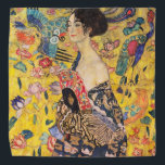 Bandana Gustav Klimt - Dame avec ventilateur<br><div class="desc">Dame avec ventilateur - Gustav Klimt,  Huile sur toile,  1917-1918</div>