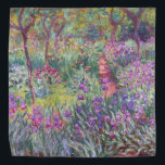 Bandana Jardin de l'artiste à Giverny par Claude Monet<br><div class="desc">Jardin de l'artiste à Givernyby Claude Monet</div>