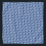 Bandana Joe white blue moderne audacieuse typographie moti<br><div class="desc">Joe blanc bleu moderne typographie audacieuse motif fun Bandana. Chien Bandana. Motif de texte bleu sur arrière - plan blanc.</div>