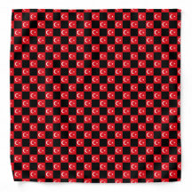 motif du drapeau À damiers Turquie