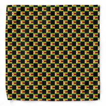 motif du drapeau À damiers Zimbabwe
