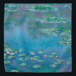 Bandana Nénuphar de Claude Monet Fine Art Painting<br><div class="desc">Magnifique chef-d'oeuvre de Claude Monet - Water Lilies de son jardin à Giverny,  France. Une des peintures d'art les plus célèbres de l'histoire de l'art et un bel exemple d'impressionnisme. Il s'agit d'une oeuvre d'art merveilleuse et d'un grand cadeau pour les amateurs d'art.</div>