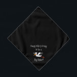 Bandana Nouvelle Grande Soeur Stork Black Pet<br><div class="desc">Bandana noir, avec un faire-part texte mignon, drôle... Devinez qui va être une grande soeur ? Parce que votre animal fait aussi partie de la famille ! Parfait pour votre annonce d'un nouvel animal de compagnie ou bébé! La couleur arrière - plan est personnalisable à n'importe quelle couleur que vous...</div>