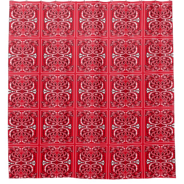 Bandana Occidentale Imprimer N'Importe Quel Rideau (Devant)