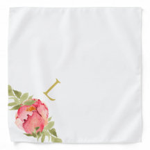 Personnalisé, roses d'aquarelle rose