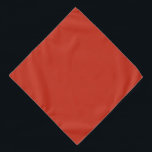 Bandana Poinciana Rouge Orange, Couleur Solide Écarpe fonc<br><div class="desc">Une nouvelle couleur de puissance est arrivée avec le rouge poinciana,  une écarlate foncée qui est audacieuse sans être criarde.</div>