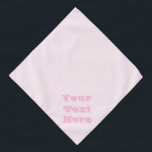 Bandana Rose rose pâle rose pâle blanc pastel couleur soli<br><div class="desc">Pet Bandana imprimé avec rose rose rose rose pâle blanc pastel couleur solide illustration arrière - plan et sélectionnez les produits par TheFabricSeal imprimer sur demande boutique à Zazzle.com #ZazzleMade https://www.zazzle.com/store/thefabricseal TheFabricSeal ©️ Original. La couleur rose pastel est une teinte douce et chaleureuse qui mêle le doux broussailles d'un rose...</div>