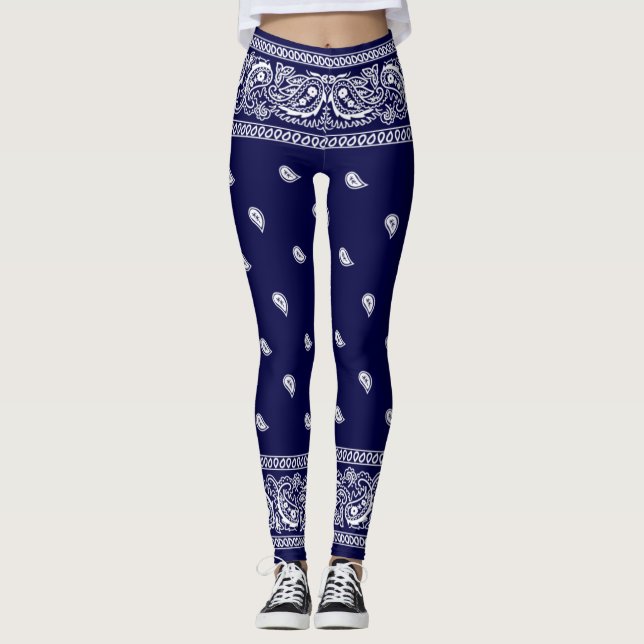 Bandana True Blue Leggings (Devant)