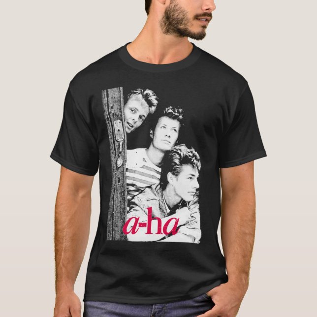 bande a-ha 80s rétro Classic T-Shirt (Devant)